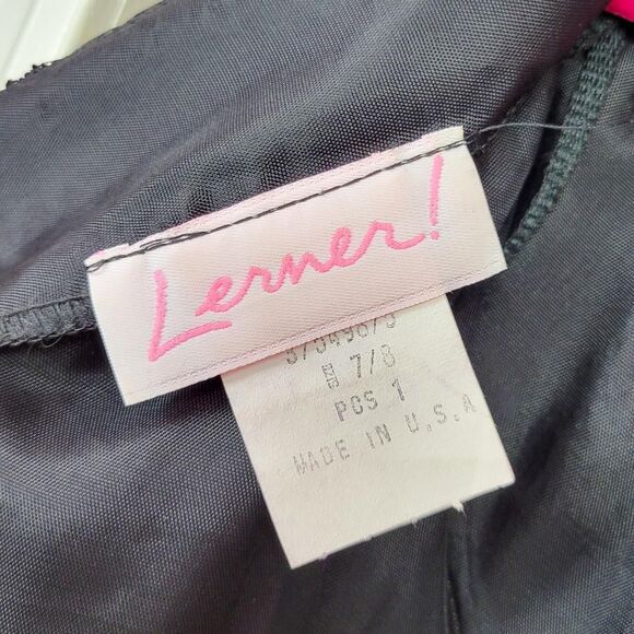 Vintage 80s Black Lace Wiggle Dress - Picture 6 of 7